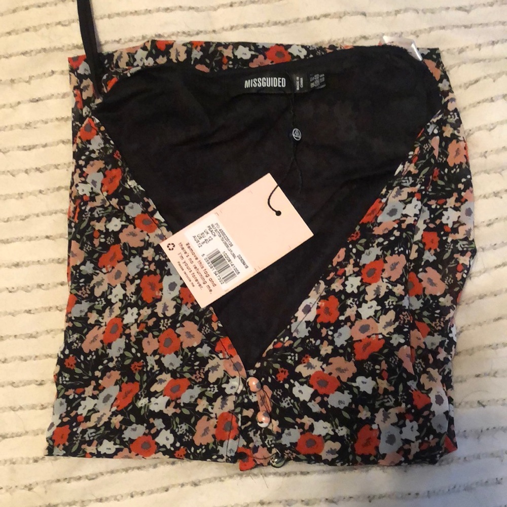 Pretty floral tea dress